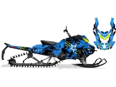 ArcticFX Набор наклеек WARTORN для снегохода BRP SKI DOO SUMMIT G4 154'' в Челябинске