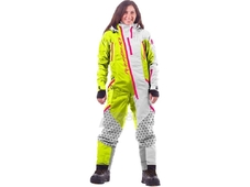 DragonFly Комбинезон женский Extreme Woman Yelllow-White 2020 (размер M) в Челябинске