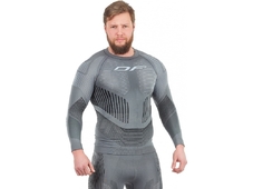 DragonFly Термофутболка DF 3DThermo Grey с длинным рукавом (размер XL-XXL) в Челябинске