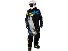 FXR Комбинезон Ranger Instinct легкий SX Pro Black/Grey/HiVis/Blue (размер XL) в Челябинске