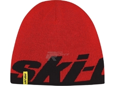 BRP Шапка Ski-doo Reversible beanie Red двухсторонняя красный/черный (универсальный размер) в Челябинске