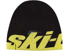 BRP Шапка Ski-doo Reversible beanie Sunburst двухсторонняя черный/лимон (универсальный размер) в Челябинске