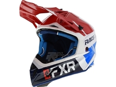 FXR Шлем Helium Race Div Red/White/Navy/Blue (размер M) в Челябинске