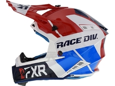 FXR Шлем Helium Race Div Red/White/Navy/Blue (размер XL)