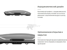 Thule Бокс на крышу Motion 3 XL - Размер: 215x89x43 см. (черныйглянец)